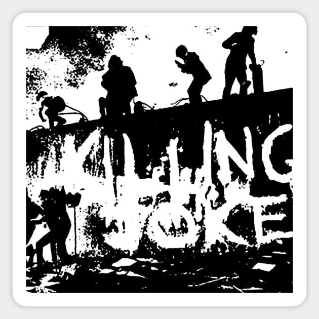 killing joke Sticker by Stubbs Letterpress